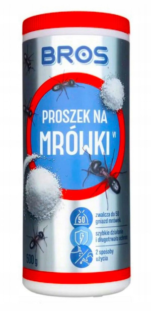 Bros - proszek 500g na mrówki likwiduje gniazda