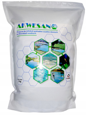 Biobakt - akwesan gr 3kg granulat do oczka wodnego i akwenów