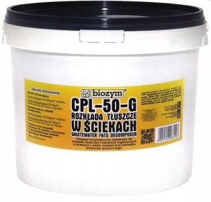 Biozym - cpl-50-g 5kg bakterie do rozkładu tłuszczu