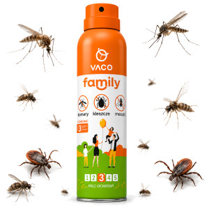 Vaco spray na komary kleszcze długo działa 100 ml