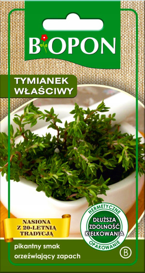 Biopon - nasiona tymianek właściwy 0,2g