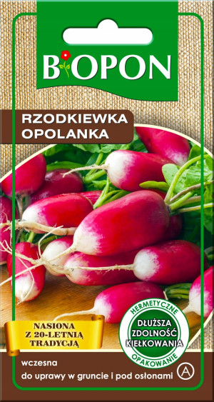 Biopon - nasiona rzodkiewka opolanka 8g