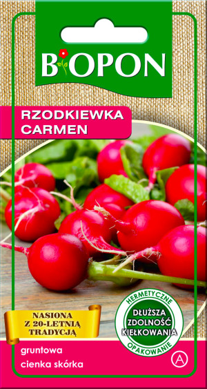 Biopon - nasiona rzodkiewka carmen 5g