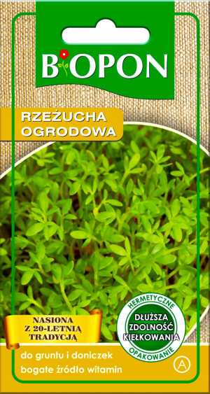 Biopon - nasiona rzeżucha ogrodowa 10g