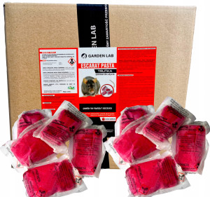 Garden lab - escarat pasta 10 kg trutka na myszy szczury
