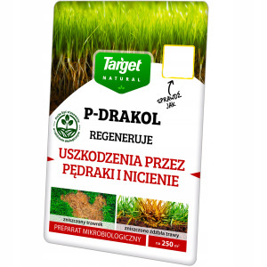Target - p-drakol 20g regeneracja trawnika uszkodzonego przez pędraki i nicienie