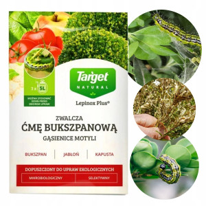 Target - lepinox plus na ćmę bukszpanową 3x10g