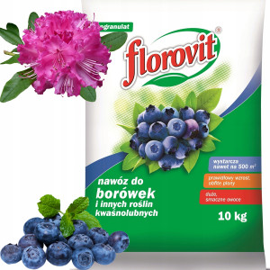 Florovit - nawóz do roślin kwaśnolubnych borówek 10 kg