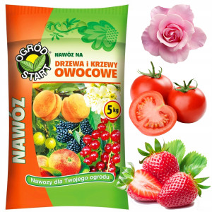 Ogród start - nawóz na drzewa i krzewy owocowe 5 kg