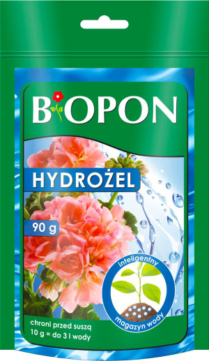 Biopon - hydrożel 90g zwiększa chłonność gleby