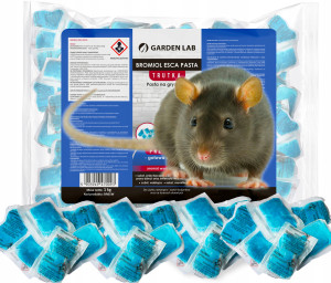 Garden lab - bromiol esca pasta 1 kg trutka na myszy szczury