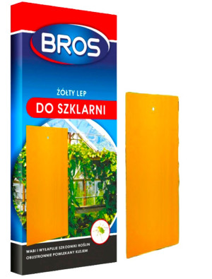 Bros - lep do szklarni żóły na szkodniki 10 szt.