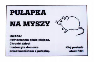Panko - pułapka wabik lep na myszy 1 szt.