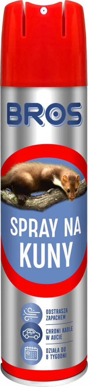 Bros - spray na kuny ochrona kabli w aucie 400 ml