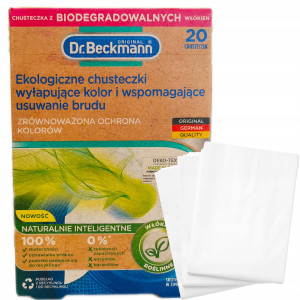 Dr. beckmann - chusteczki eko wyłapujące kolor 20 szt.