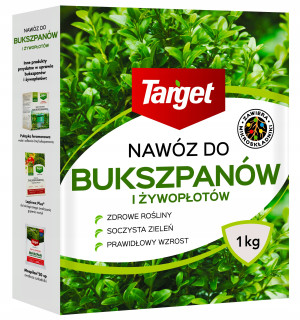 Target - nawóz 1 kg do bukszpanów i żywopłotów z mikroskładnikami