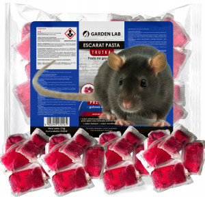Garden lab - escarat pasta 1 kg trutka na myszy szczury