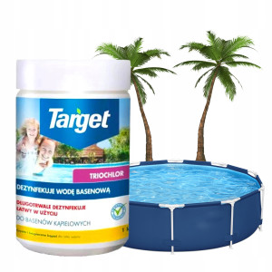 Target - chlor do basenu tabletki triochlor 1kg 50 x 20g