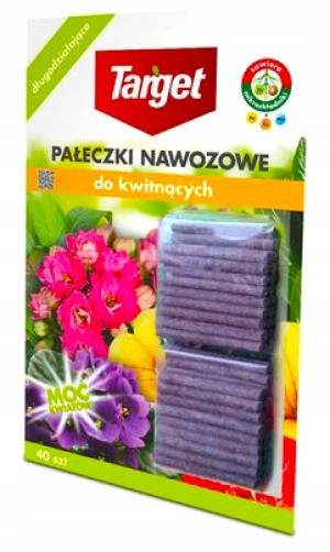 Target - pałeczki nawozowe do roślin kwitnących 40 szt.