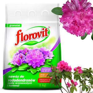 Florovit - nawóz 1 kg do rododendronów roślin wrzosowatych i hortensji