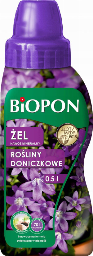 Biopon - nawóz odżywka żel do roślin doniczkowych 0,5l