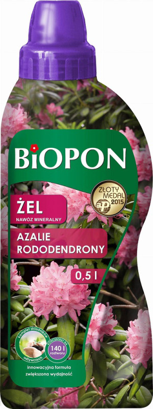 Biopon - nawóz odżywka żel do rododendronów azalii 0,5l