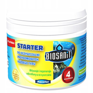 Aquafor - biosanit aktywator bakterie starter 200g