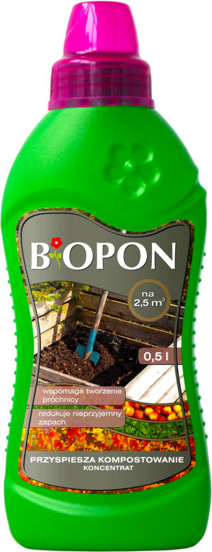 Biopon - koncentrat przyspiesza kompostowanie 0,5l