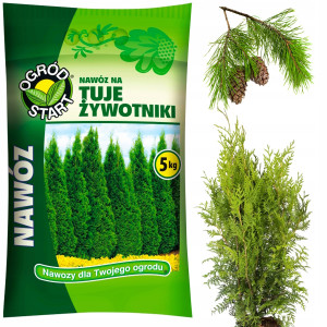 Ogród start - nawóz pod tuje do tui żywotników 5 kg