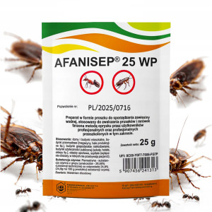 Fregata - afanisep 25wp 25g oprysk na owady mrówki prusaki karaluchy
