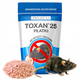 Fregata - toxan płatki trutka na myszy, szczury 150g