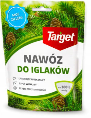 Target - nawóz rozpuszczalny do iglaków moc zieleni 150g
