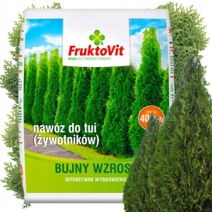 Fruktovit - nawóz do tui, thuje, żywotników 10kg