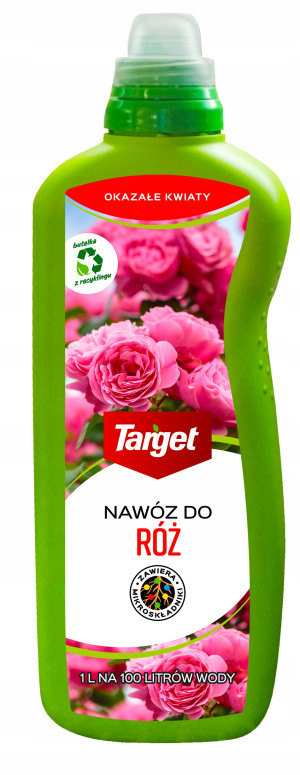 Target - nawóz 1l w płynie do róż z mikroskładnikami