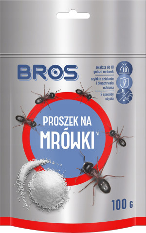Bros - proszek na mrówki 100g likwiduje gniazda saszetka