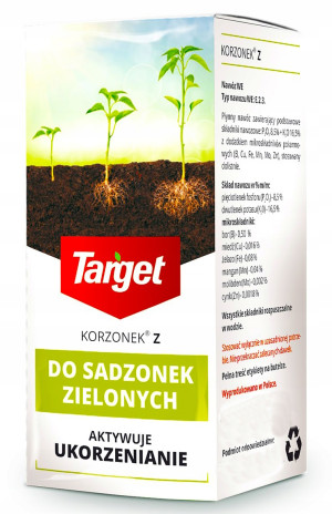 Target - korzonek z ukorzeniacz do roślin zielonych 30ml