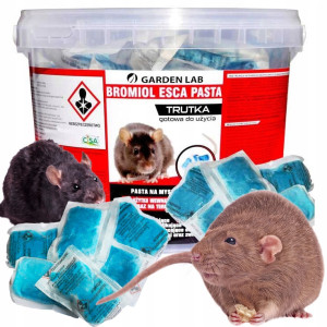 Garden lab - bromiol esca pasta, mocna trutka w formie pasty na myszy, szczury 1kg