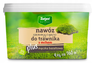 Target - nawóz zadbany trawnik z mchem z mączką 4kg