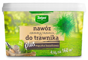 Target - nawóz do trawnika z mączką bazaltową 4kg