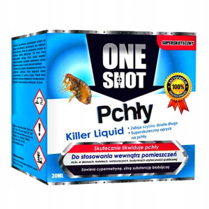 One shot - środek na pchły, koncentrat 30ml