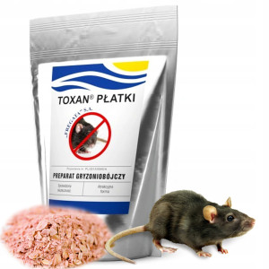 Fregata - toxan płatki trutka na myszy, szczury 1kg