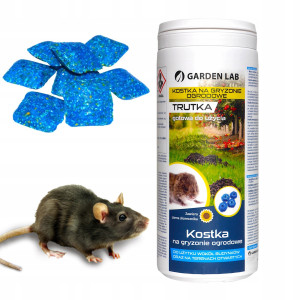 Garden lab - kostka trutka na gryzonie nornice myszy 300g