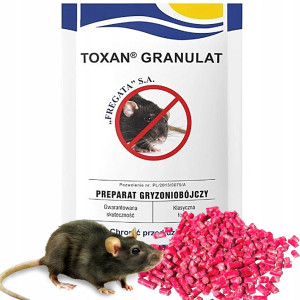 Toxan - trutka granulat na myszy szczury 1kg