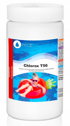 Ntce - chlor szok do basenu chlorox t56 granulat 1kg