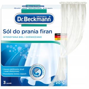 Dr beckmann - sól do prania firan 3 x 40 g
