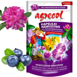 Agrecol - kapsułki nawozowe do rododendronów 14szt.
