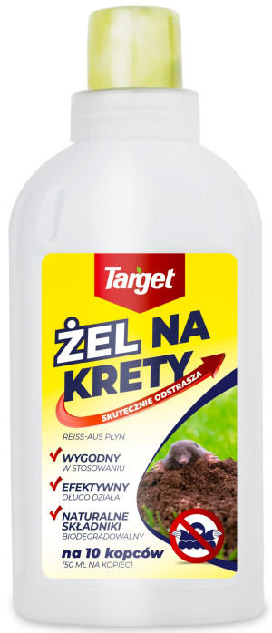 Target - reiss aus żel odstraszacz na krety 500 ml