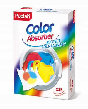Paclan - color absorber chusteczki wyłapujące kolor 15szt