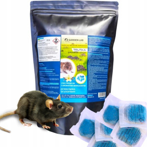 Garden lab - pasta trutka na gryzonie nornice kuny 1kg