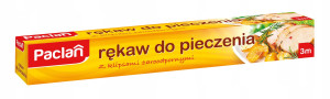 Paclan - rękaw do pieczenia z klipsami żaroodpornymi do 220st. - 3m + 1m gratis